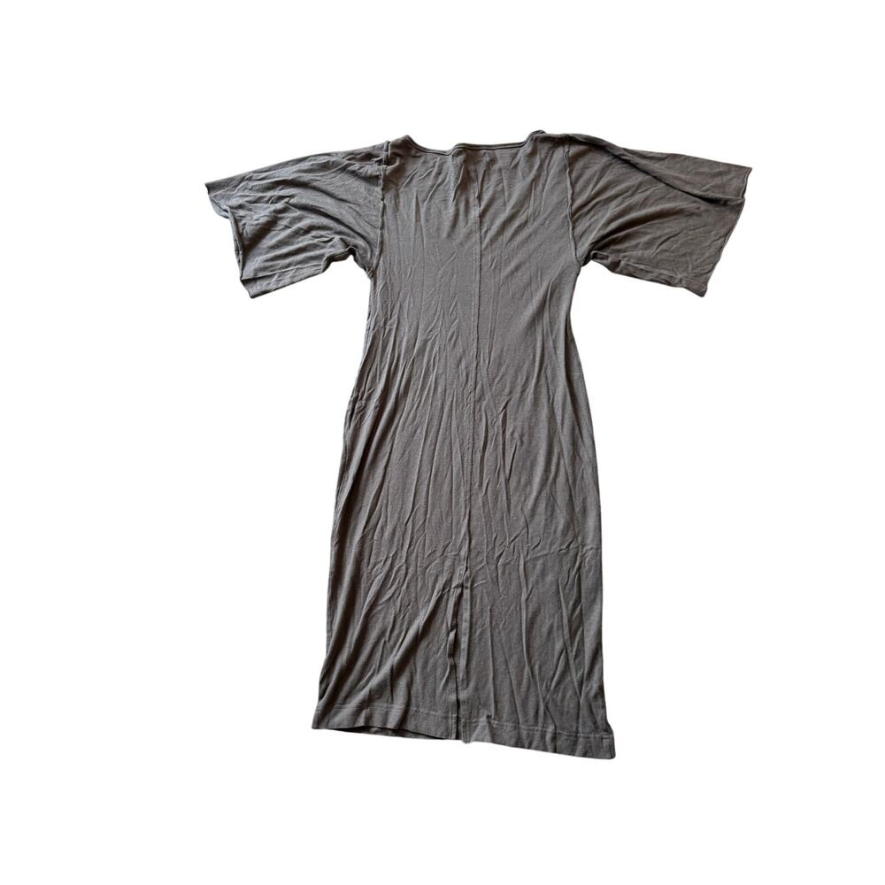 FP Beach Free People Women's Dolman Mini Dress Brown Slit Sleeve Size XS